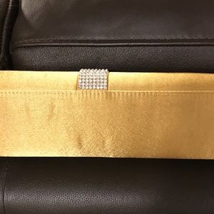 Gold/Rhinestone Evening Bag NWOT